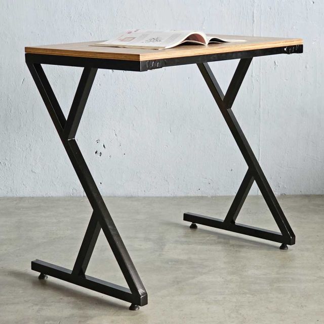 Bàn làm việc mini 80x60cm gỗ plywood chữ Z SPD68221