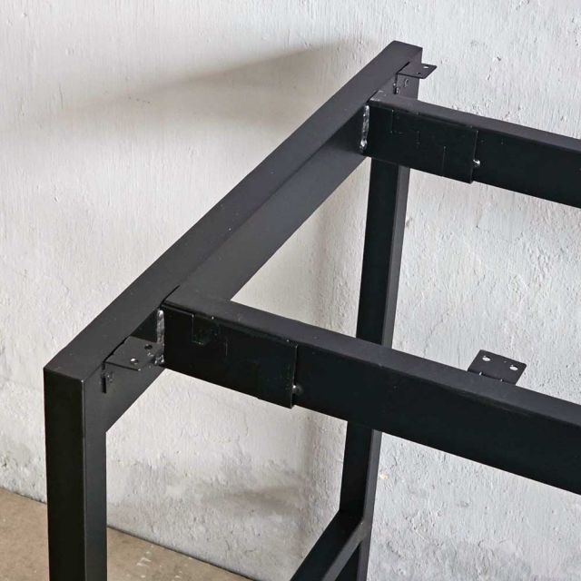 Chân sắt lắp ráp 120x60cm hệ Slean plus CSLP002