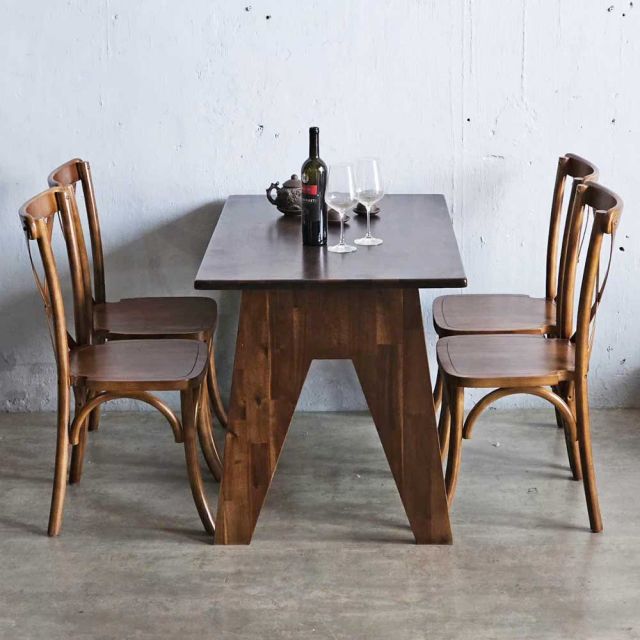 Combo bàn ghế ăn 4 người BBA170