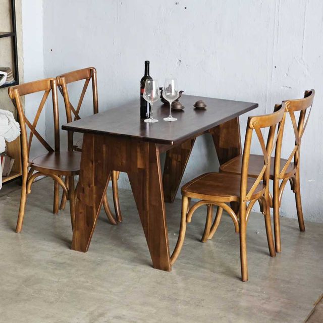 Combo bàn ghế ăn 4 người BBA170