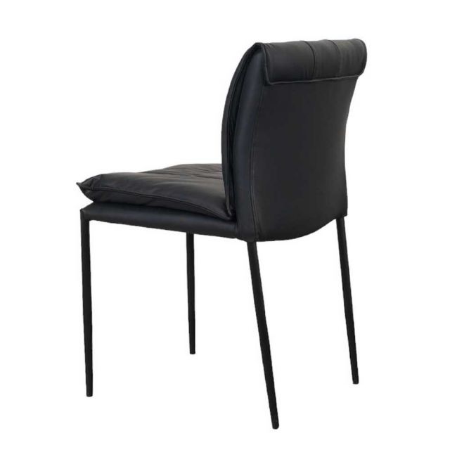 Ghế ăn nệm da microfiber chân sắt GAK192