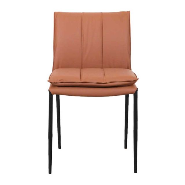 Ghế ăn nệm da microfiber chân sắt GAK192