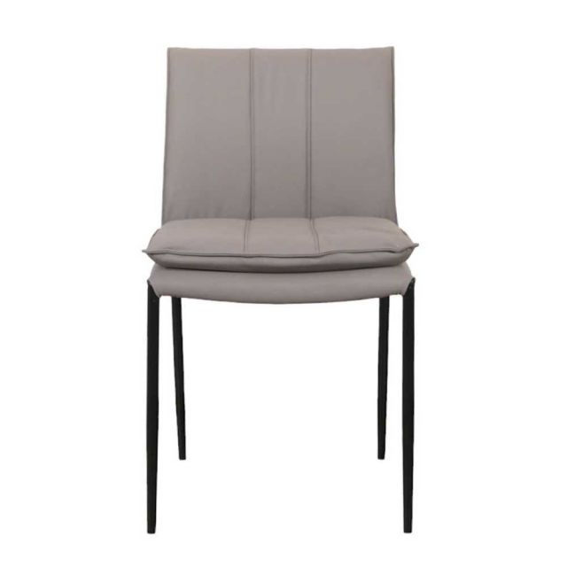 Ghế ăn nệm da microfiber chân sắt GAK192