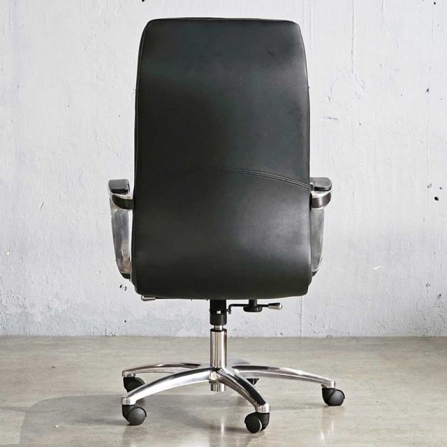 Ghế giám đốc bọc da PU tay nhôm đúc HOM1108