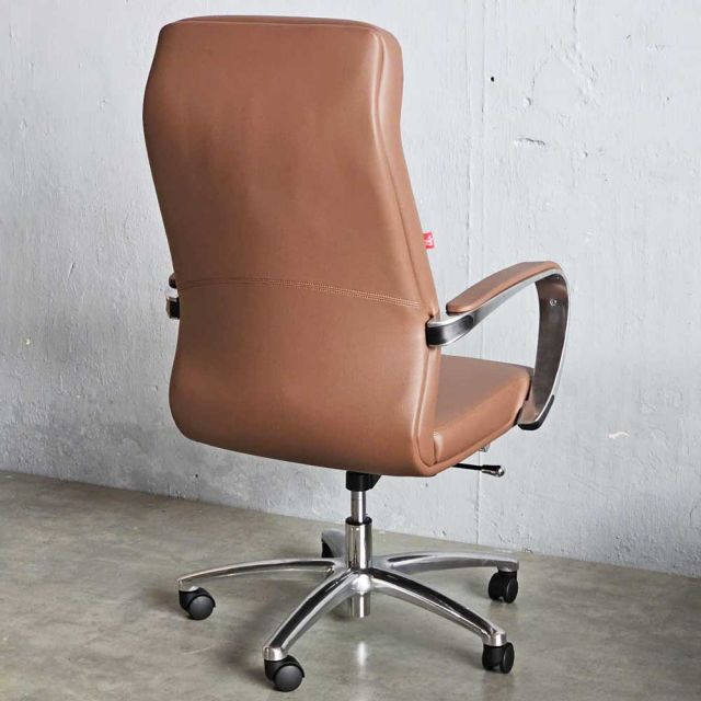 Ghế giám đốc bọc da PU tay nhôm đúc HOM1108