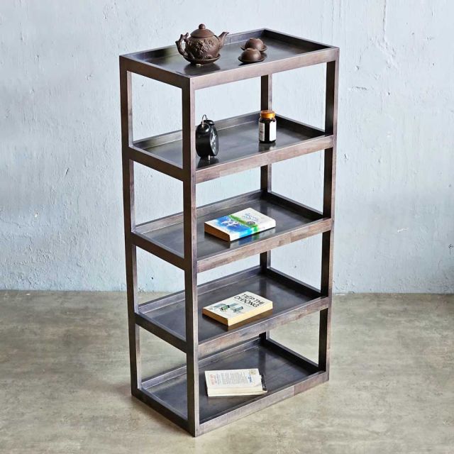 Kệ bếp 5 tầng 60x35x120cm gỗ cao su KB68046