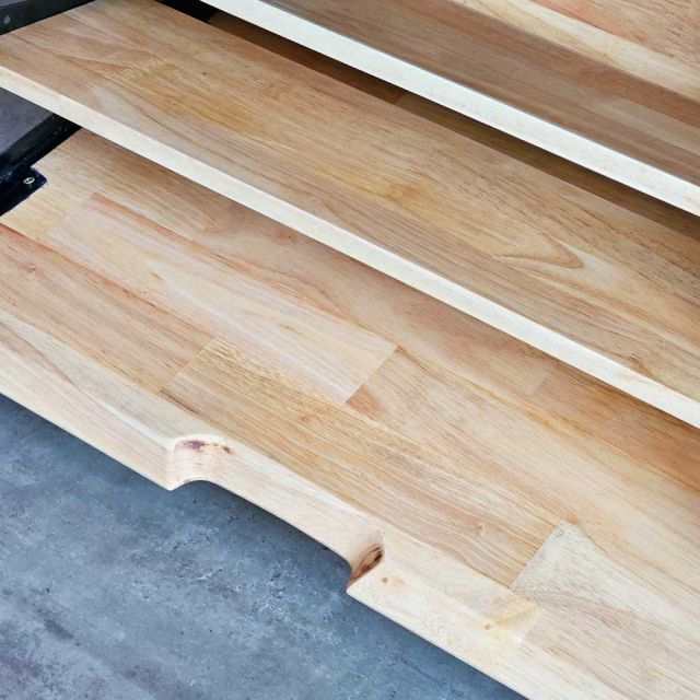 Tủ giày 3 ngăn 60x30x100cm gỗ cao su KG68014