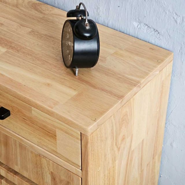 Tủ để đồ 100x30x83cm gỗ cao su KTB68195