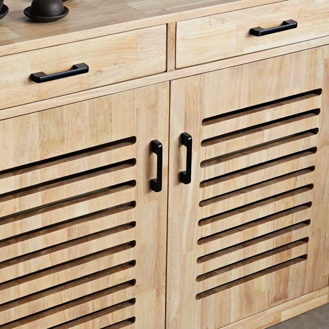 Tủ để đồ 100x30x83cm gỗ cao su KTB68195