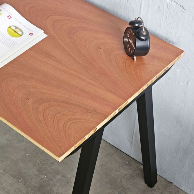 Bàn làm việc 120x60cm ván otim phủ veneer gỗ xoan hệ PLY HBPL025