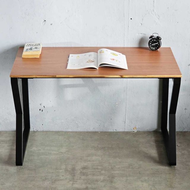Bàn làm việc 120x60cm ván otim veneer gỗ xoan HBMC037
