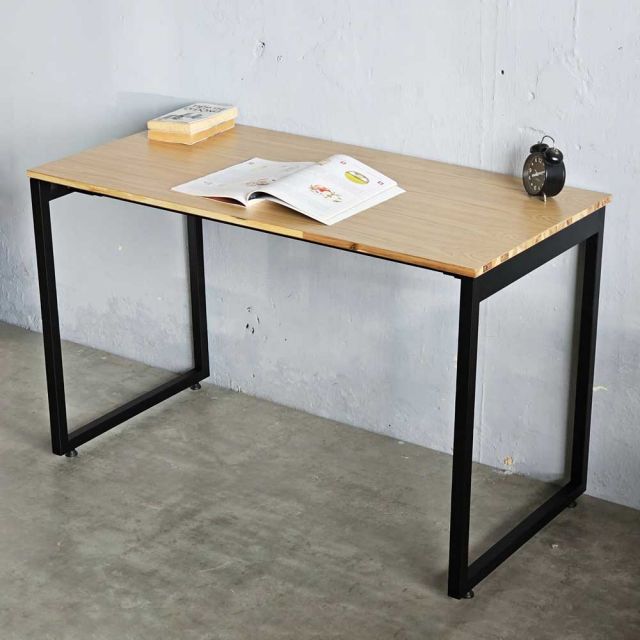 Bàn làm việc 120x60cm ván otim veneer gỗ sồi HBSL40