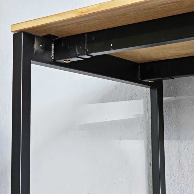 Bàn làm việc 120x60cm ván otim veneer gỗ sồi HBSL40