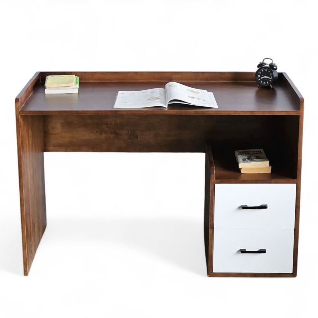 Bàn làm việc có hộc tủ 120x60cm gỗ cao su BD68127 Bàn làm việc có hộc tủ 120x60cm gỗ cao su BD68127