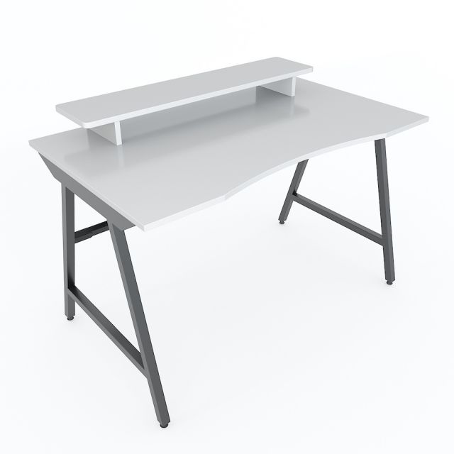 Bàn Gaming TaUP 120x60cm gỗ cao su chân chữ A GD68093