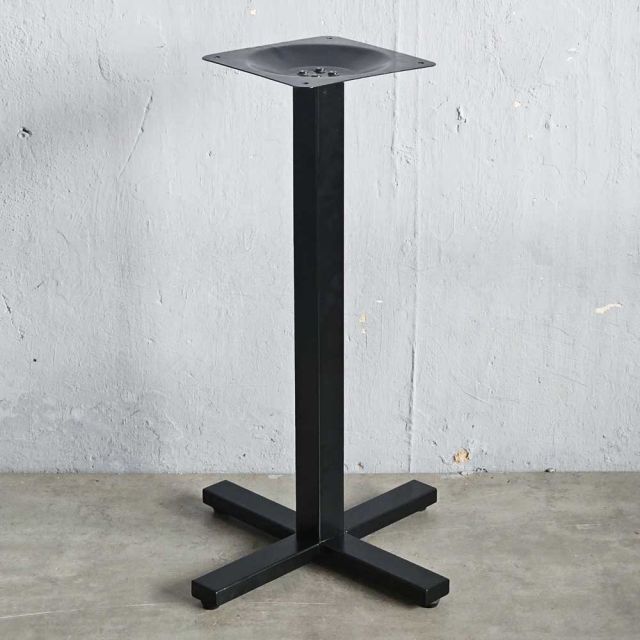 Chân sắt cho bàn cafe đế chữ thập sơn tĩnh điện CHBCF044