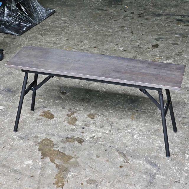 Ghế băng ARGON gấp gọn 100x30x45cm gỗ cao su GBD037
