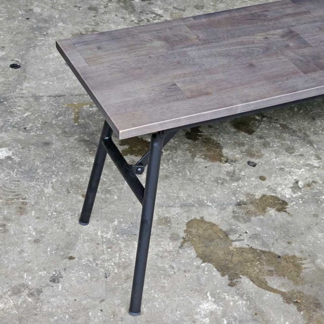 Ghế băng ARGON gấp gọn 100x30x45cm gỗ cao su GBD037