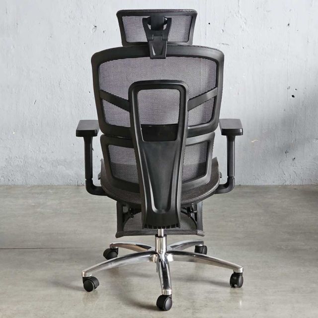 Ghế lưới công thái học có gác chân HOM1105F