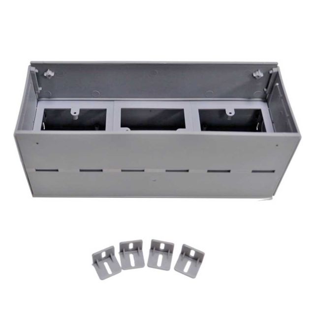 Hộp cắm điện âm bàn nắp nhôm OEDH003A