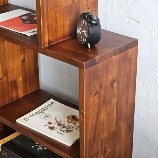 Kệ sách 5 tầng 80x30x190cm gỗ tràm KS68272