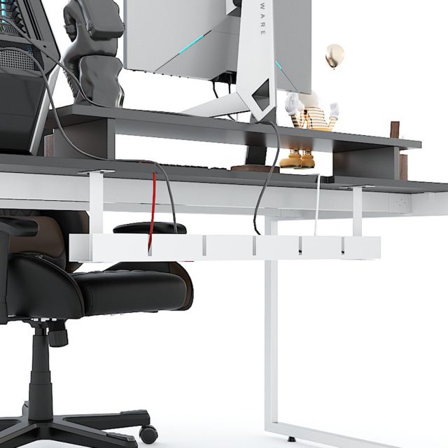 Bàn Gaming TaUP 120x60cm gỗ cao su chân chữ A GD68093