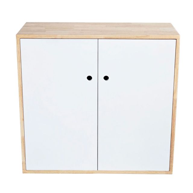 Tủ hồ sơ thấp 80x35x75cm gỗ cao su THS68071 Tủ hồ sơ thấp 80x35x75cm gỗ cao su THS68071