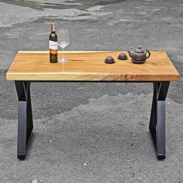 Bàn ăn chữ nhật 120x65cm gỗ me tây BA68203