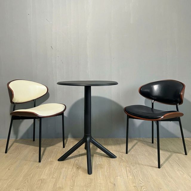 Bàn cafe tròn đk 60cm nhựa PP CFD68236