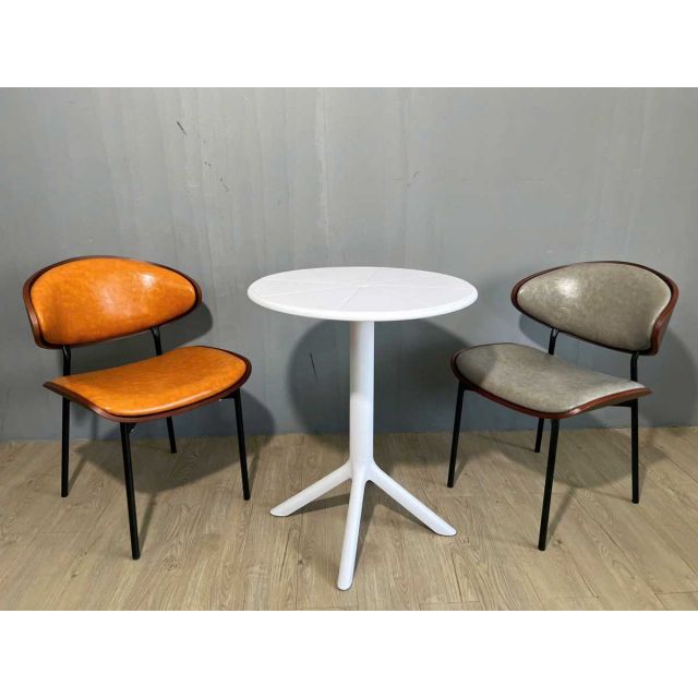Bàn cafe tròn đk 60cm nhựa PP CFD68236
