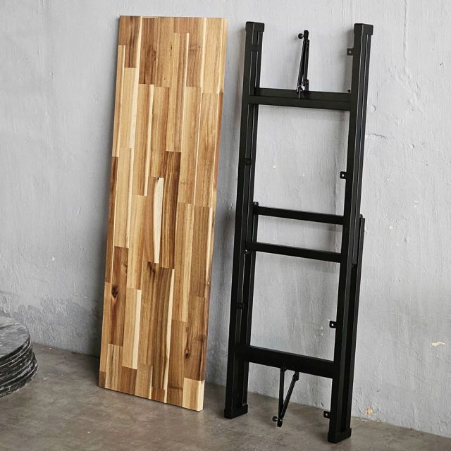 Bàn học gấp gọn 120x40cm gỗ tràm SPD68228