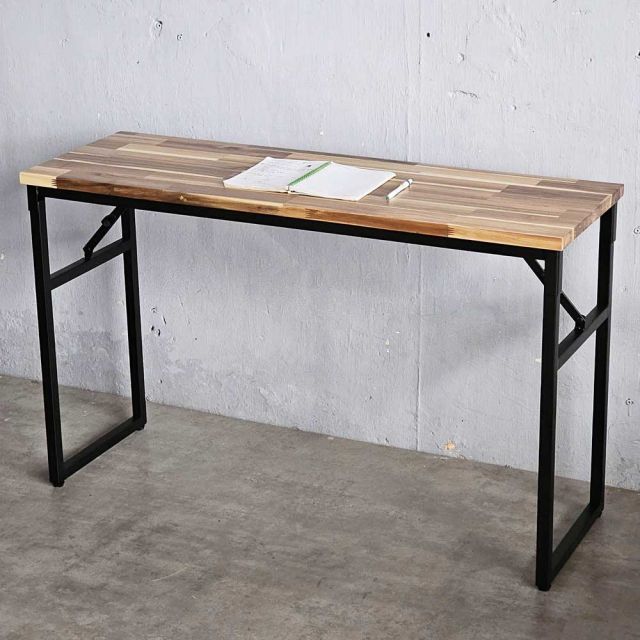 Bàn học gấp gọn 120x40cm gỗ tràm SPD68228