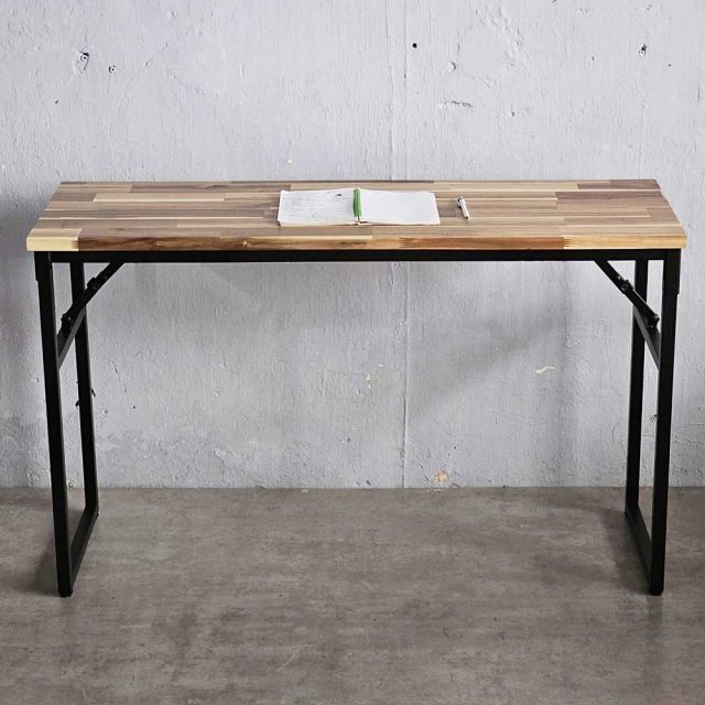 Bàn học gấp gọn 120x40cm gỗ tràm SPD68228