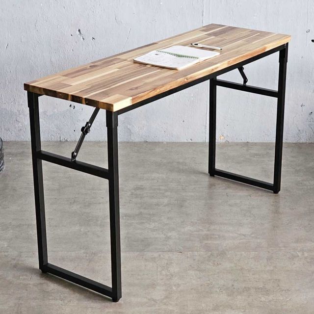 Bàn học gấp gọn 120x40cm gỗ tràm SPD68228