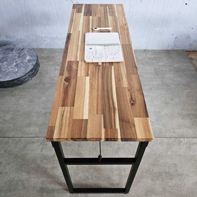 Bàn học gấp gọn 120x40cm gỗ tràm SPD68228