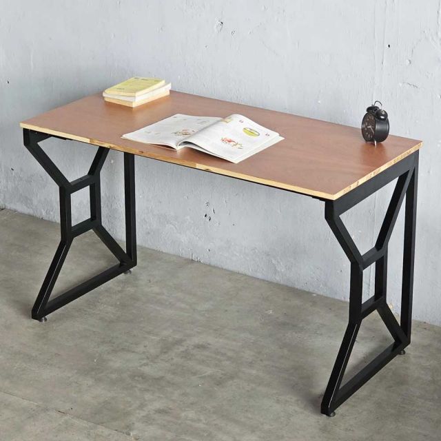 Bàn làm việc 120x60cm ván otim phủ veneer gỗ xoan đào HBSL043