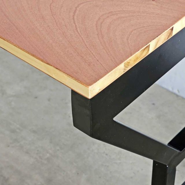 Bàn làm việc 120x60cm ván otim phủ veneer gỗ xoan đào HBSL043