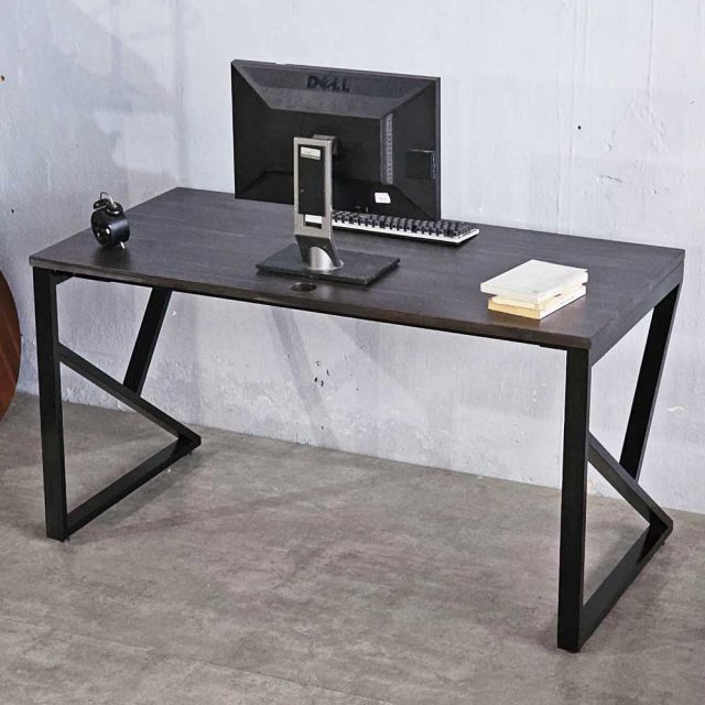 Bàn làm việc 140x70cm gỗ tràm hệ KConcept HBKC048