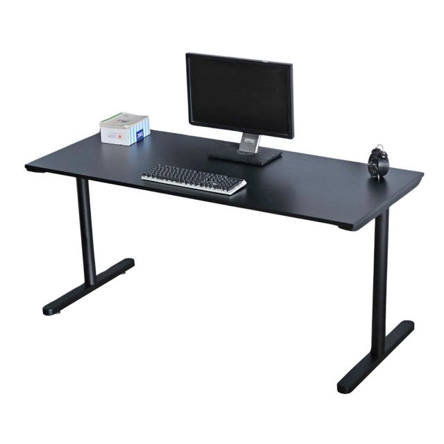 Bàn văn phòng 160x70cm gỗ cao su chân sắt lắp ráp hệ TIO HBTO023 Bàn văn phòng 160x70cm gỗ cao su chân sắt lắp ráp hệ TIO HBTO023