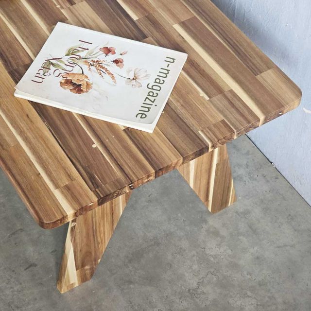 Bàn sofa chữ nhật 100x60x45cm gỗ tràm TT68280