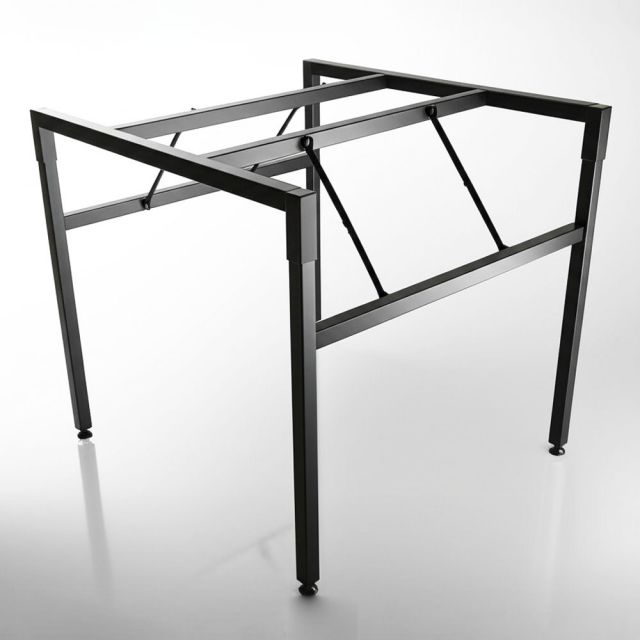 Chân sắt gấp gọn cho mặt bàn tròn sơn tĩnh điện CHB68065