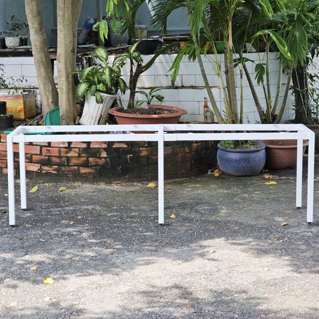Chân sắt lắp ráp bàn cụm 2 nối tiếp 60x240cm hệ Uconcept HCUC024