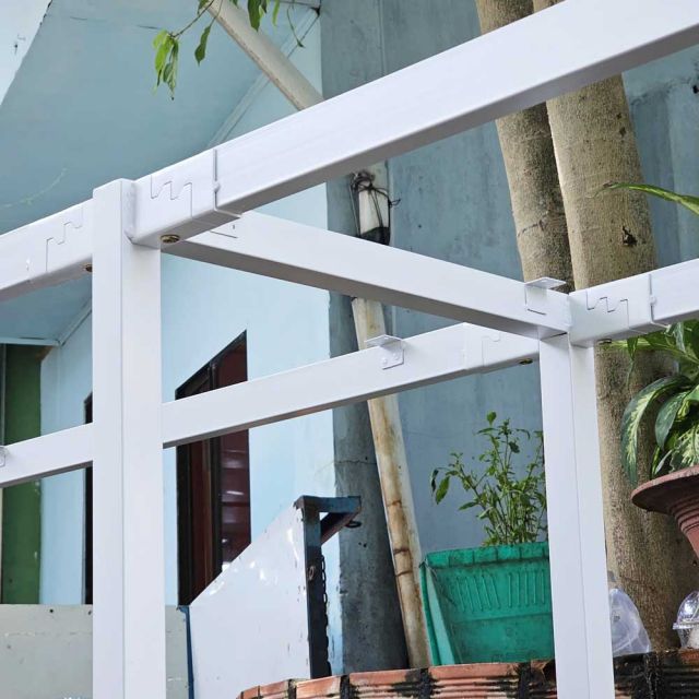 Chân sắt lắp ráp bàn cụm 2 nối tiếp 60x240cm hệ Uconcept HCUC024