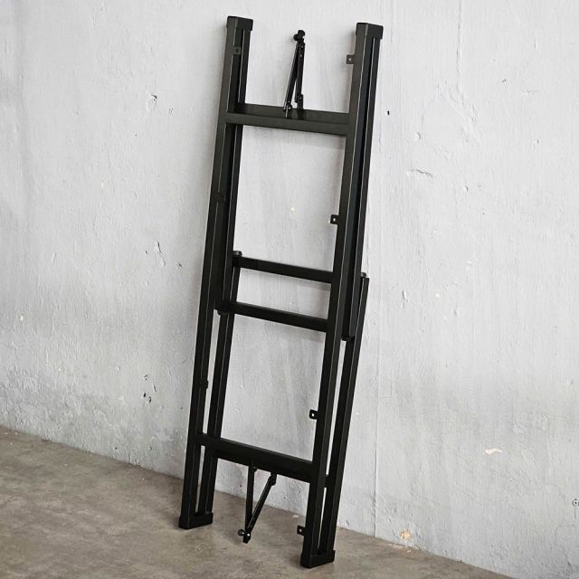 Chân sắt gấp gọn cho mặt bàn 120x40cm sơn tĩnh điện CHB68064
