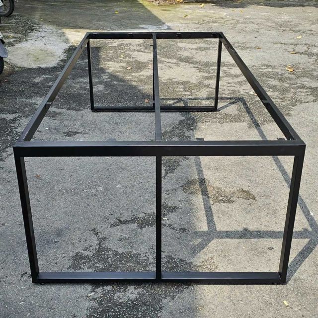 Chân sắt lắp ráp 240x120cm hệ Rectang sơn tĩnh điện HCRT037
