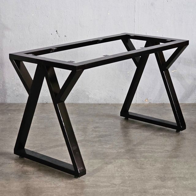 Chân sắt cho bàn ăn/hàng hàng 120x65cm sơn tĩnh điện CHBBA030