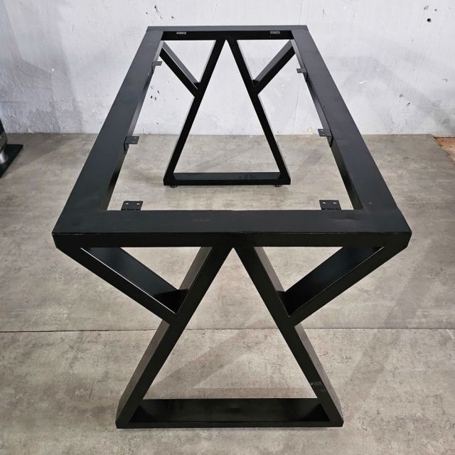 Chân sắt cho bàn ăn/hàng hàng 120x65cm sơn tĩnh điện CHBBA030