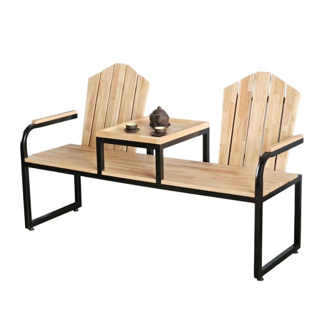 Ghế băng dài có lưng tựa 150x50cm gỗ cao su GBD042 Ghế băng dài có lưng tựa 150x50cm gỗ cao su GBD042