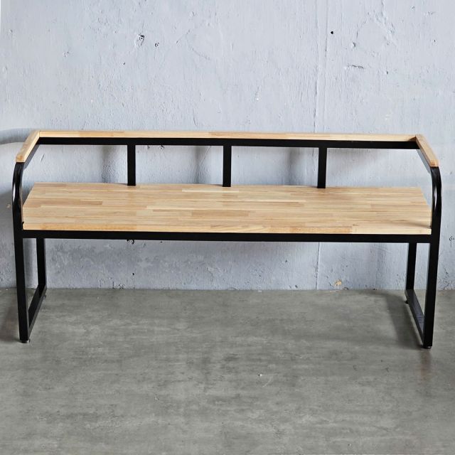 Ghế băng dài 140x45x60cm gỗ cao su GBD038