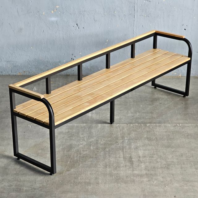 Ghế băng dài 200x45x60cm gỗ cao su GBD039